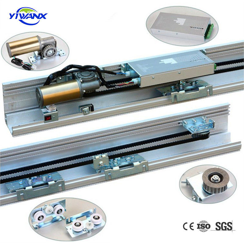 200kg Max Load Automatic Sliding Door Operator System with Aluminum Alloy 0.8m/s Opening Speed