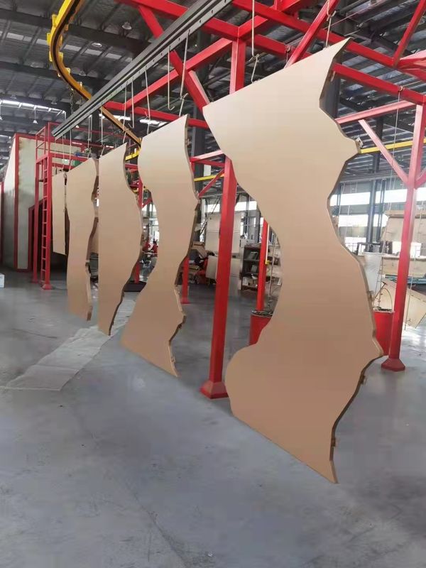 Perforated Carved Aluminum Veneer for Decoration Wall, Metal Veneer Panel