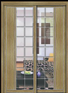 Custom Prehung Interior 60x80 French Doors Victorian Style