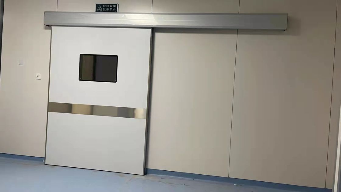 Metal Air Tight Sliding Hermetically Sealed Doors For Operating Room