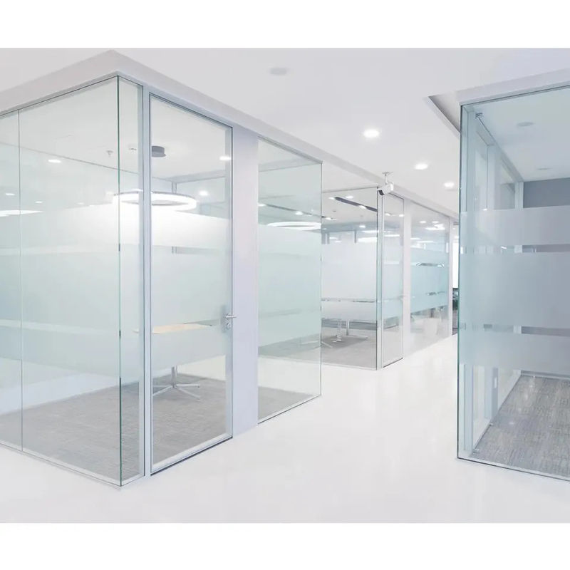 Soundproofing Office Wall Divider Glass Wall Systems For Partition