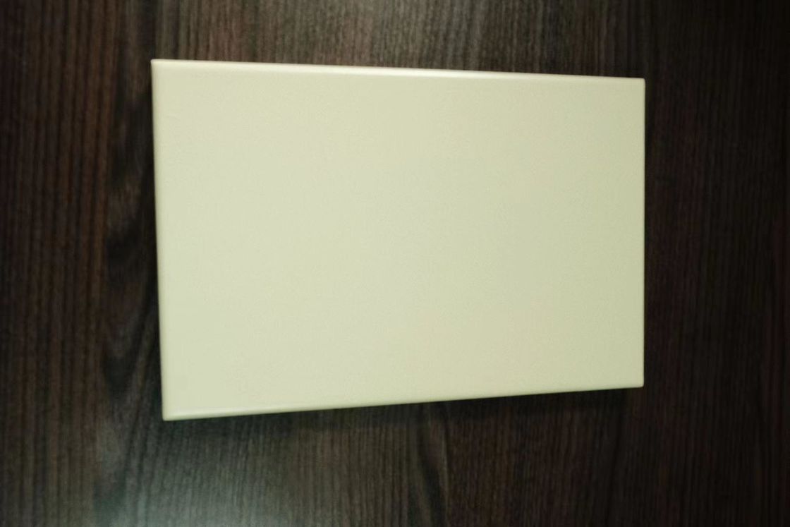 OEM exterior ACP White Sheet Veneer For Wall