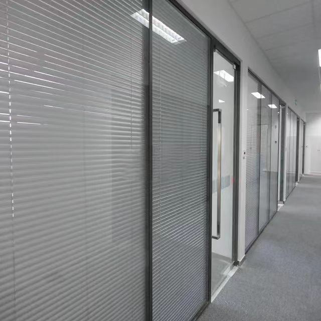 Insulated Semi Unitized Glazing System Glazed Aluminum Curtain Walls 4mm