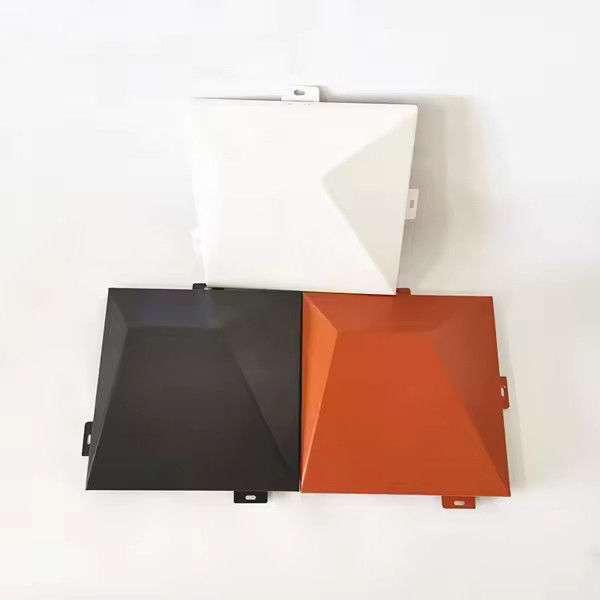 Fireproof Grade A Anodized Aluminum Veneer Curtain Wall with Sound Insulation Performance ≥35dB