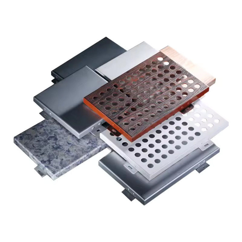 2.0mm Glazed Aluminum Curtain Wall with 800Pa Water Tightness External Installation