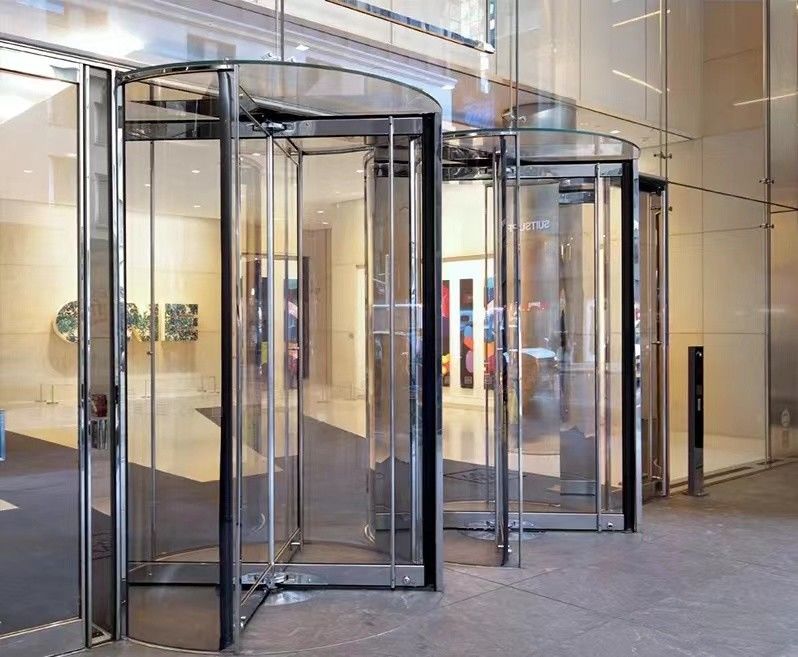 Long-Lasting Automated Rotating Access Door with German-Made Motor and Finished Surfac