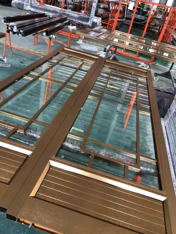 Frameless Double Pivot Door 36 Inch automatic swing door KFC  Doors