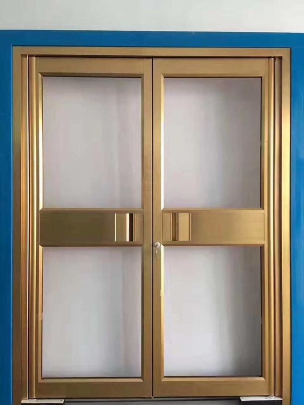 Kfc Door Design Spring Floor Shop Front Automatic  Door Market Doors Automatic