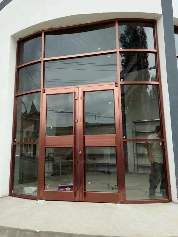 Kfc Door Design Spring Floor Shop Front Automatic  Door Market Doors Automatic