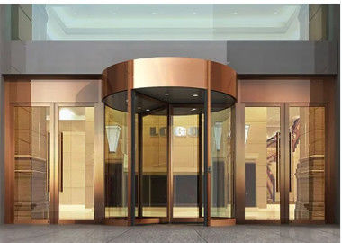 Aluminum Alloy Inductive Sensor Revolution Auto Glass Revolving Doors Aluminum Alloy Inductive Sensor Revolution