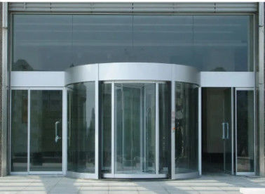 Aluminum Alloy Inductive Sensor Revolution Auto Glass Revolving Doors Aluminum Alloy Inductive Sensor Revolution