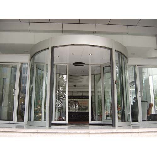 Aluminum Alloy Inductive Sensor Revolution Auto Glass Revolving Doors Aluminum Alloy Inductive Sensor Revolution
